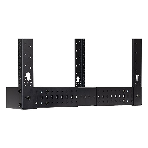Amazon | 45U 4ポスト オープンフレーム サーバーラック 深さ19インチ